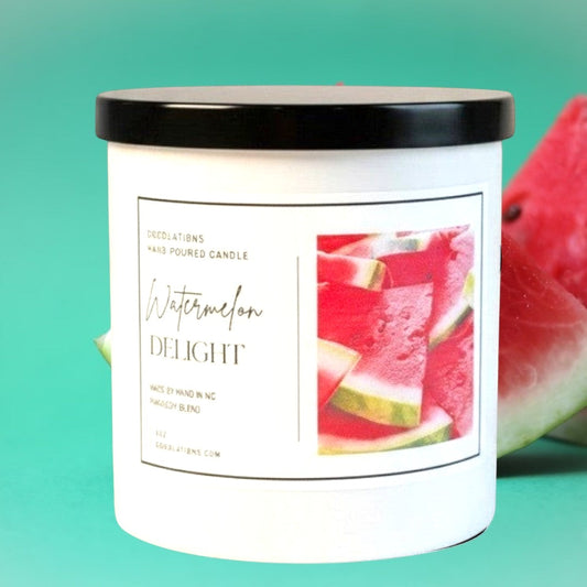 Doodlations Boutique Candle | Watermelon Delight