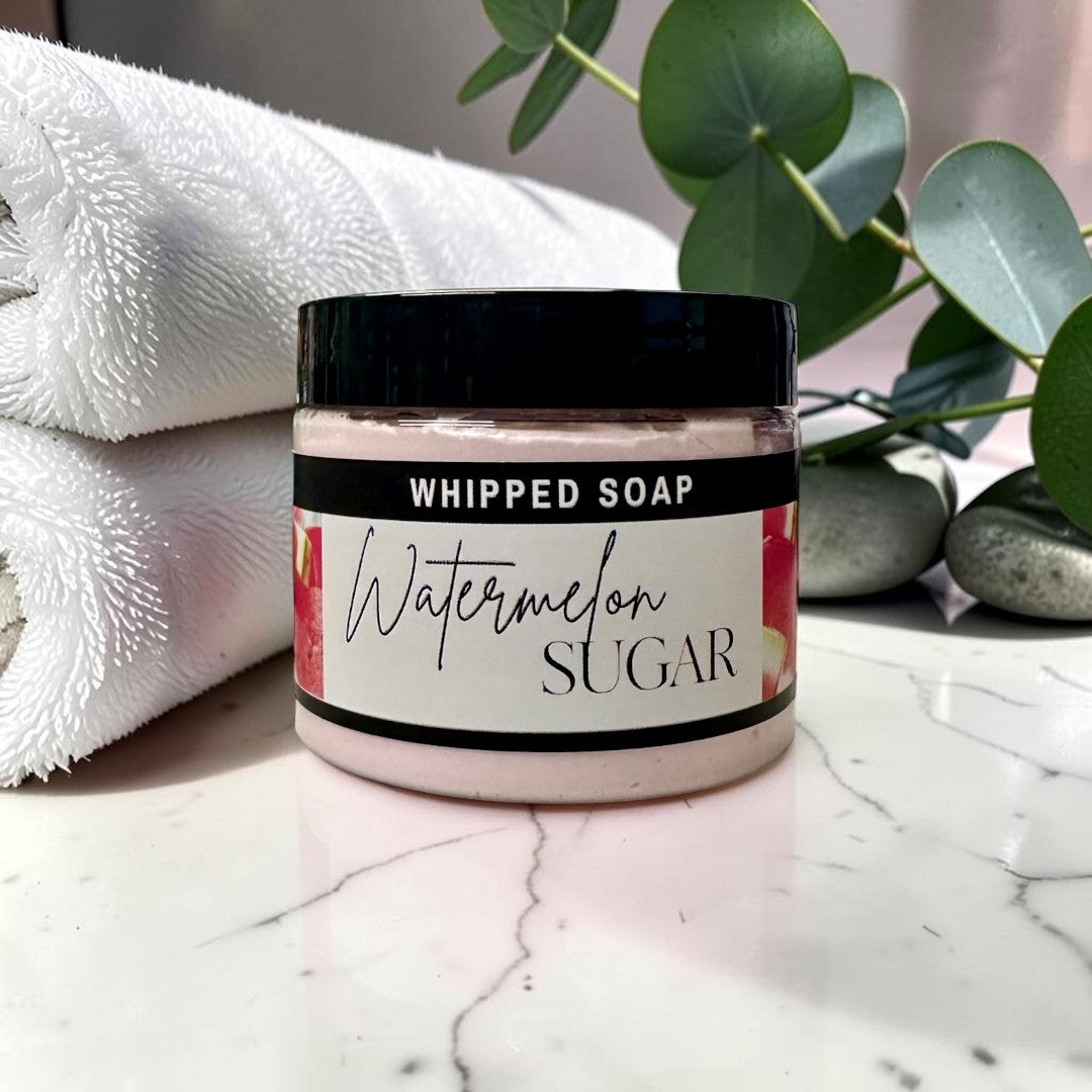 Doodlations Whipped Soap | Watermelon Sugar | 4 oz