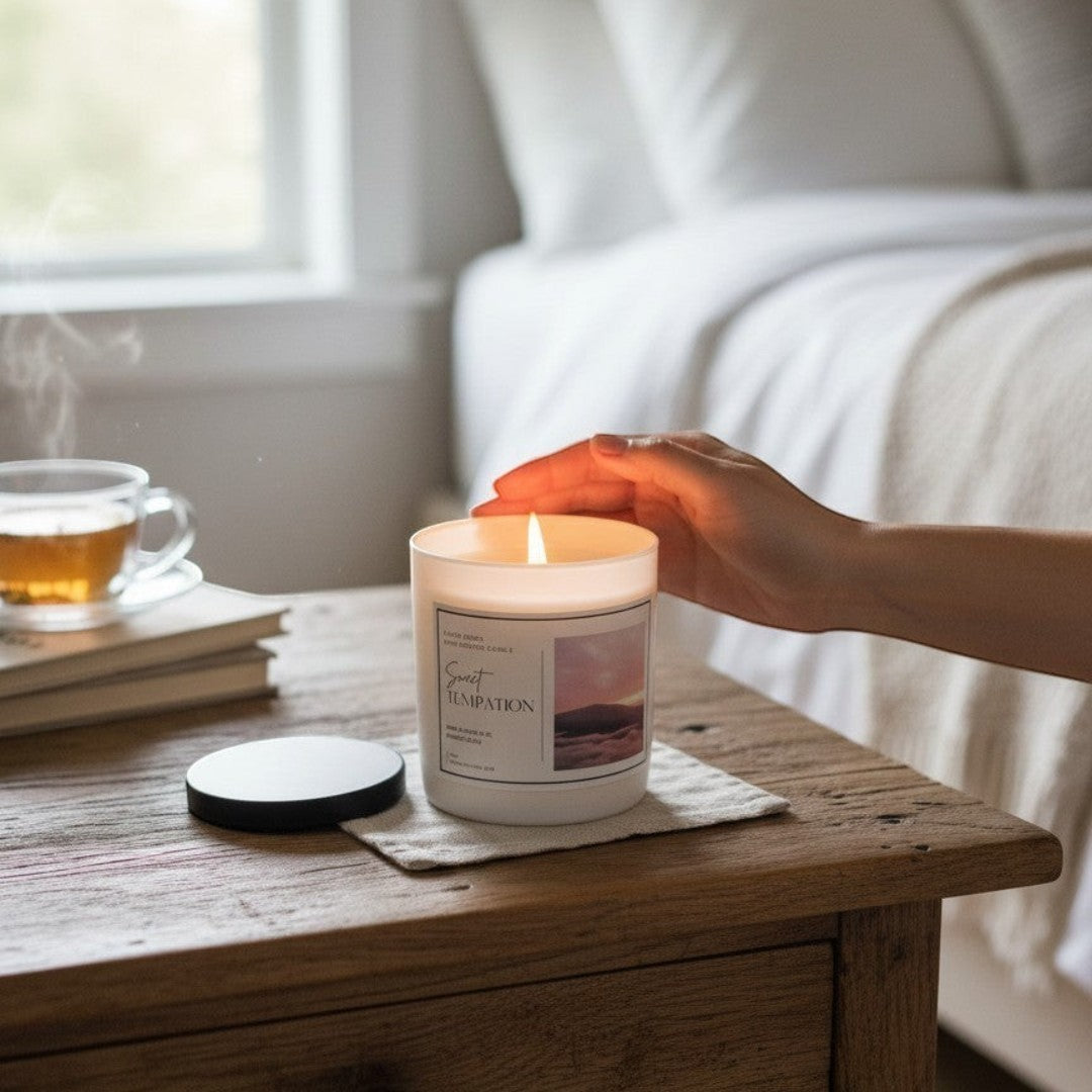 Doodlations Boutique Candle | Sweet Temptation