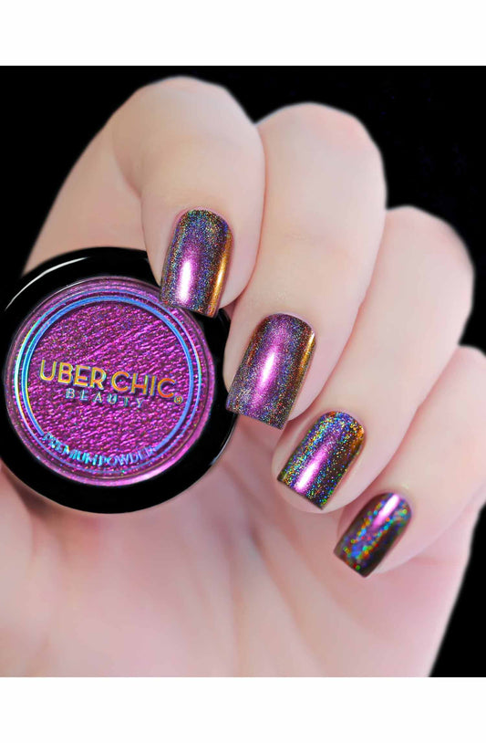 Chameleon Holographic Nail Powder: Egyptian Sunset