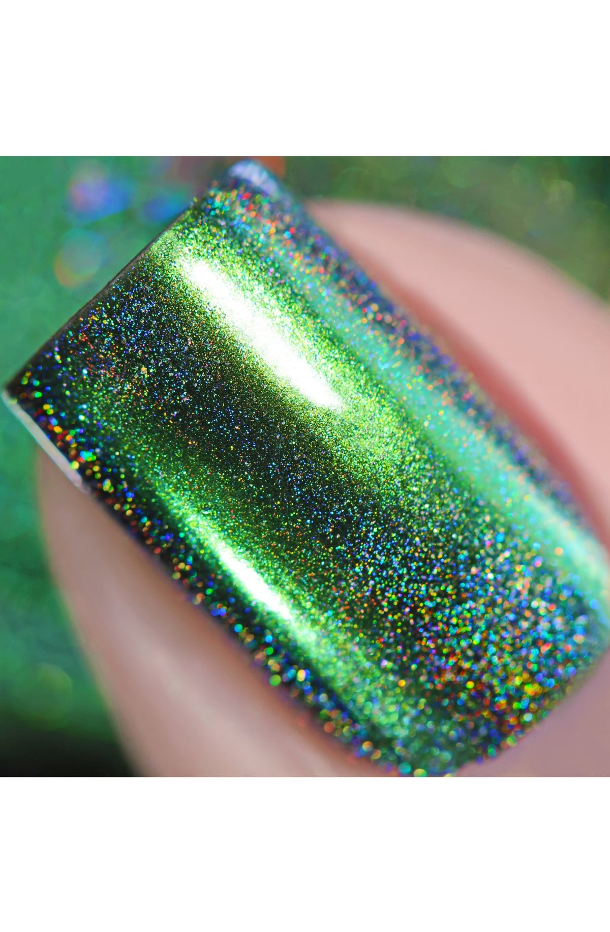 Poudre à Ongles Holographique Caméléon : Île d'Émeraude