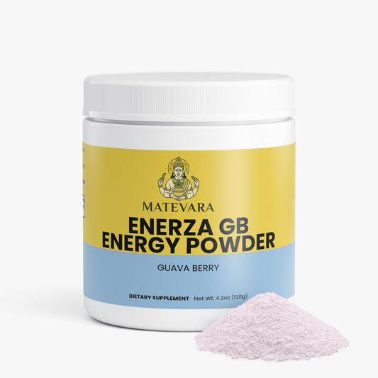 Enerza GB Energy Powder Guava Berry |Sugar-Free Focus Support | 120g