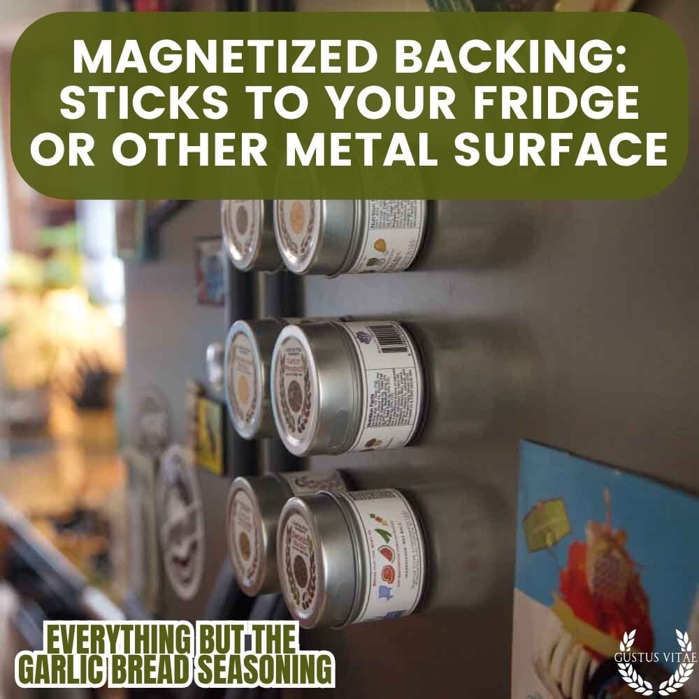 Todo menos el condimento para pan de ajo | Gustus Vitae