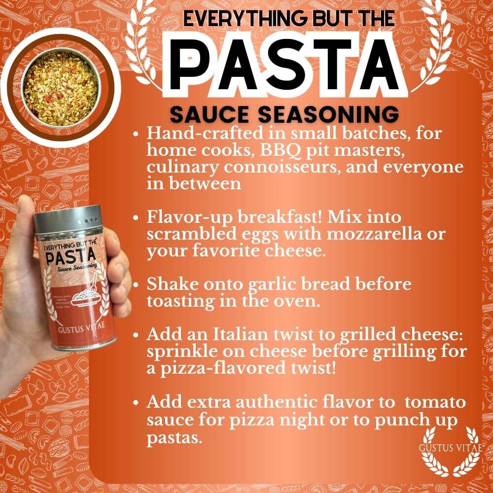 Everything But The Pasta Sauce Seasoning