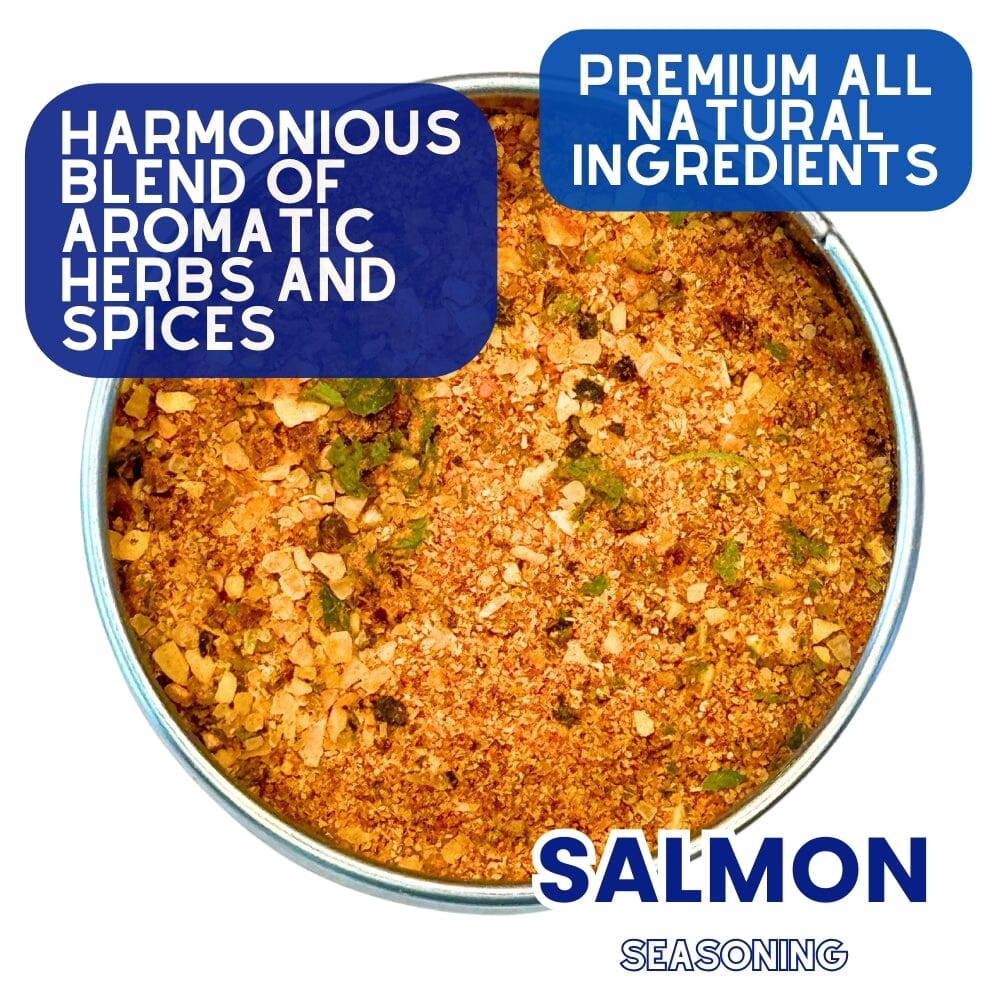 Todo menos el condimento para salmón