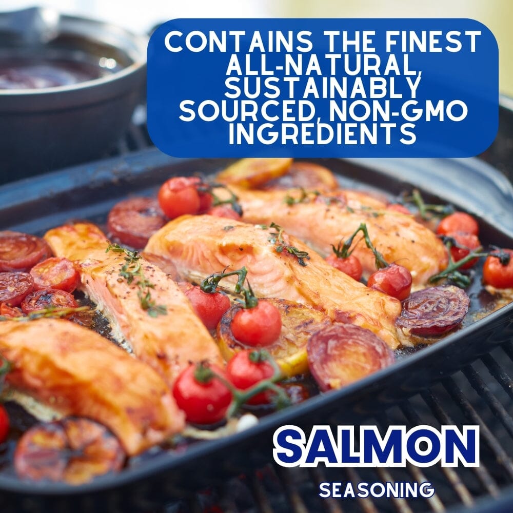Todo menos el condimento para salmón