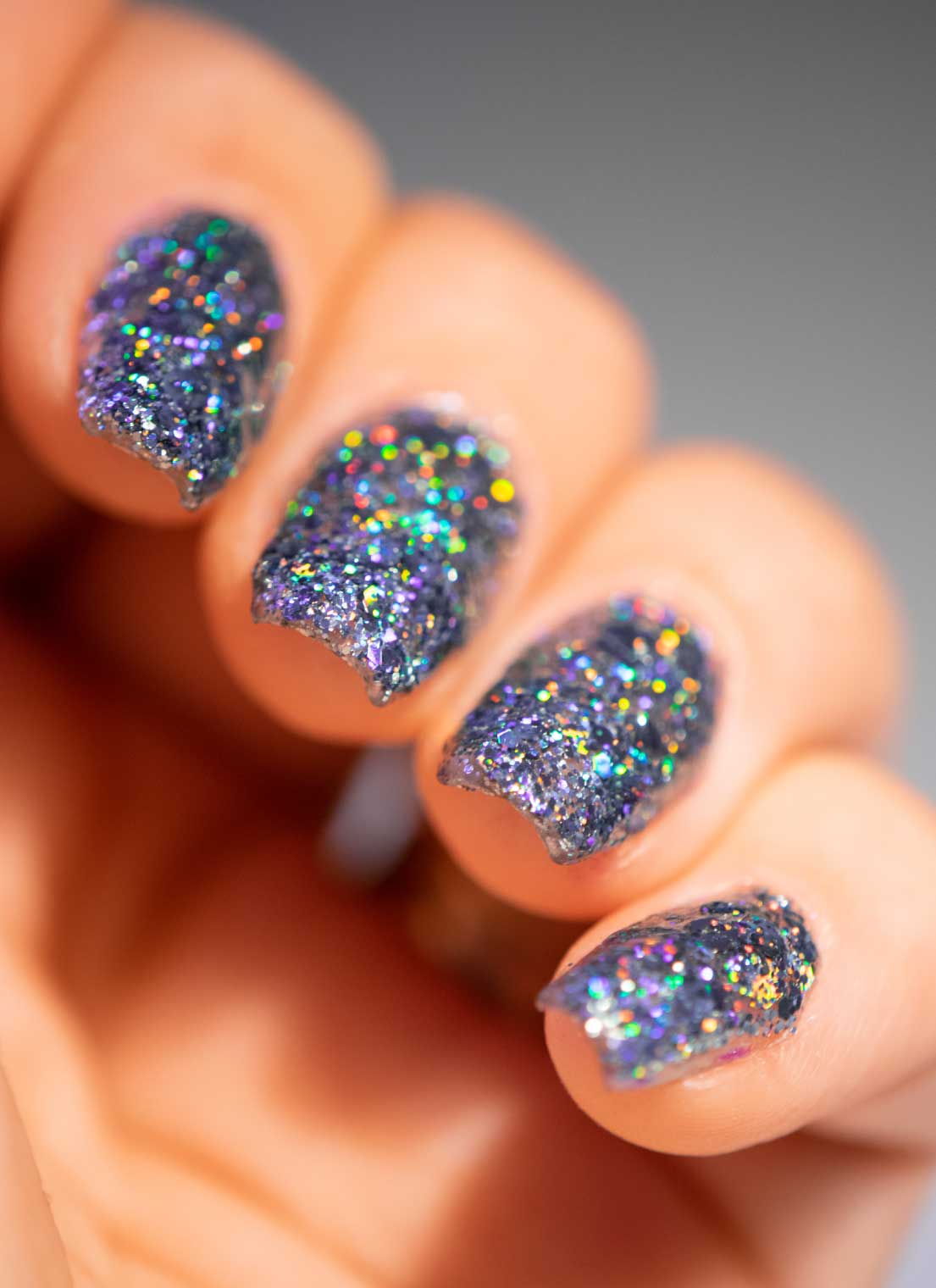 Holo Snowflakes - Holographic Polish