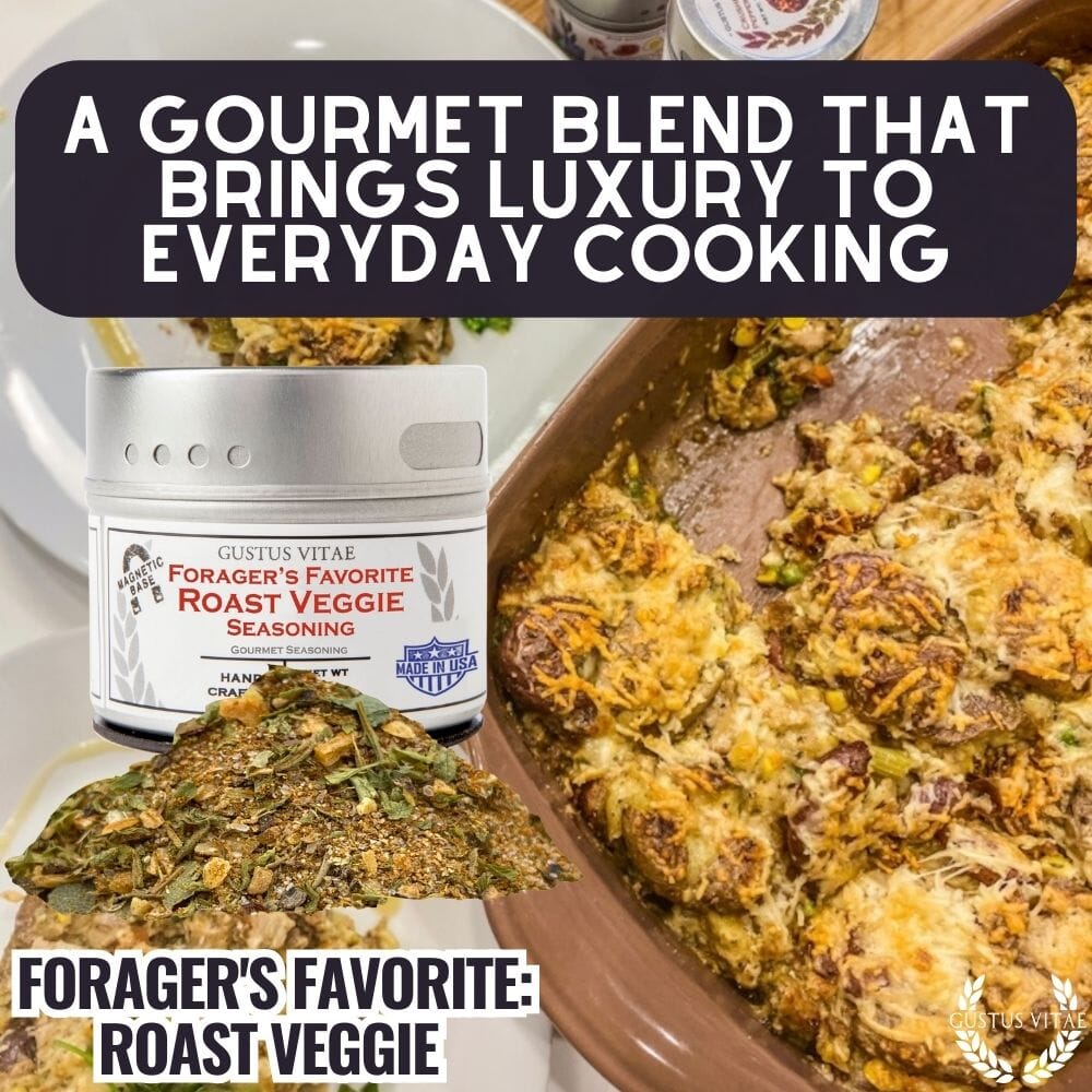 El favorito del recolector: condimento para verduras asadas