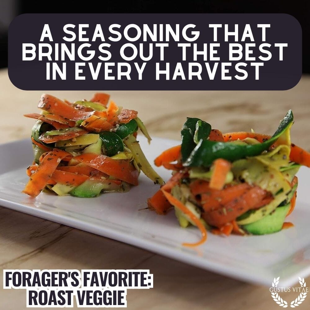 El favorito del recolector: condimento para verduras asadas