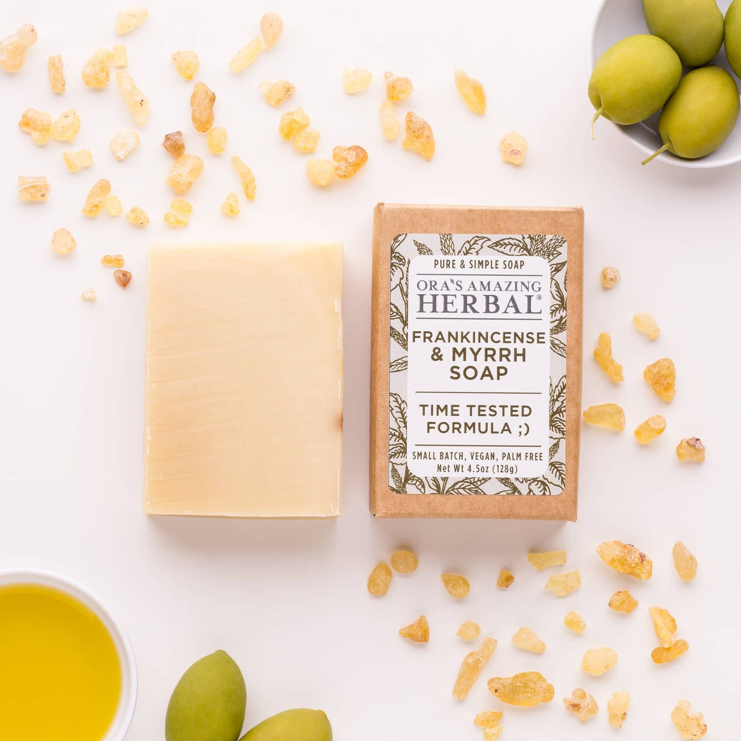 Frankincense & Myrrh Soap