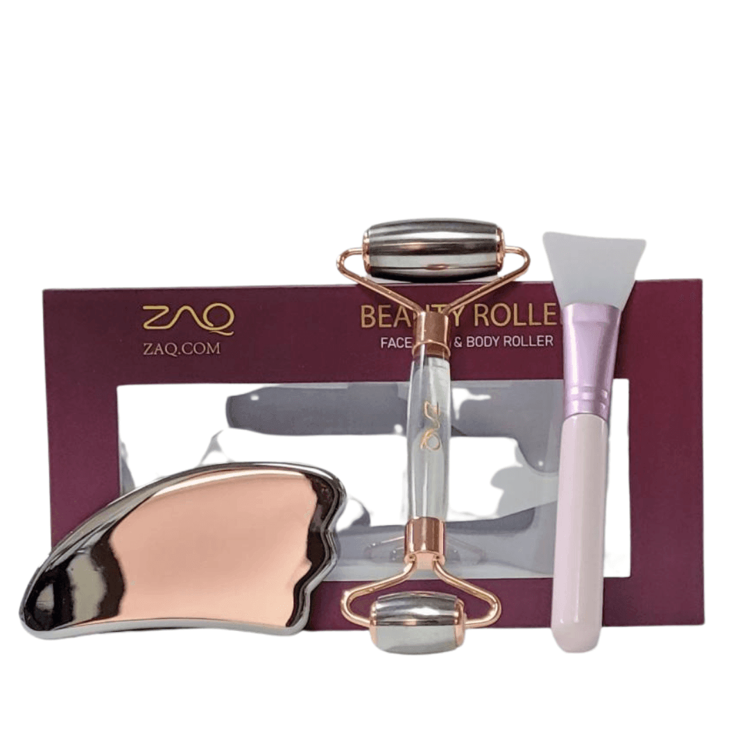 Frost + Frosty Ice Cold Face Roller with Gua Sha - Stainless Steel
