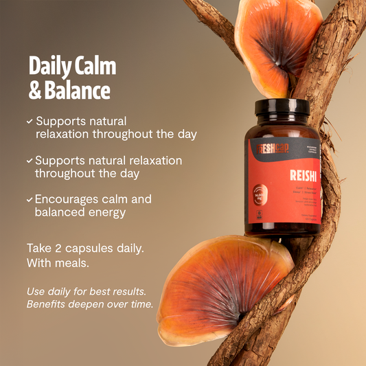 Organic Reishi Mushroom Capsules