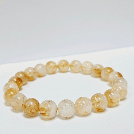 Gold Hair Quartz Bracelet - New Opportunities