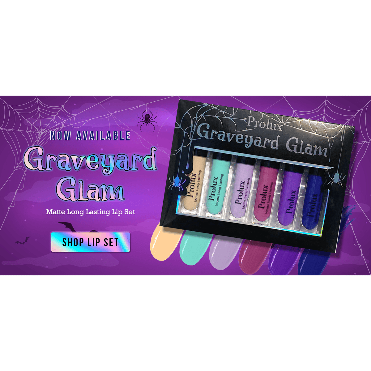 Graveyard Glam Liquid Lipstick Set