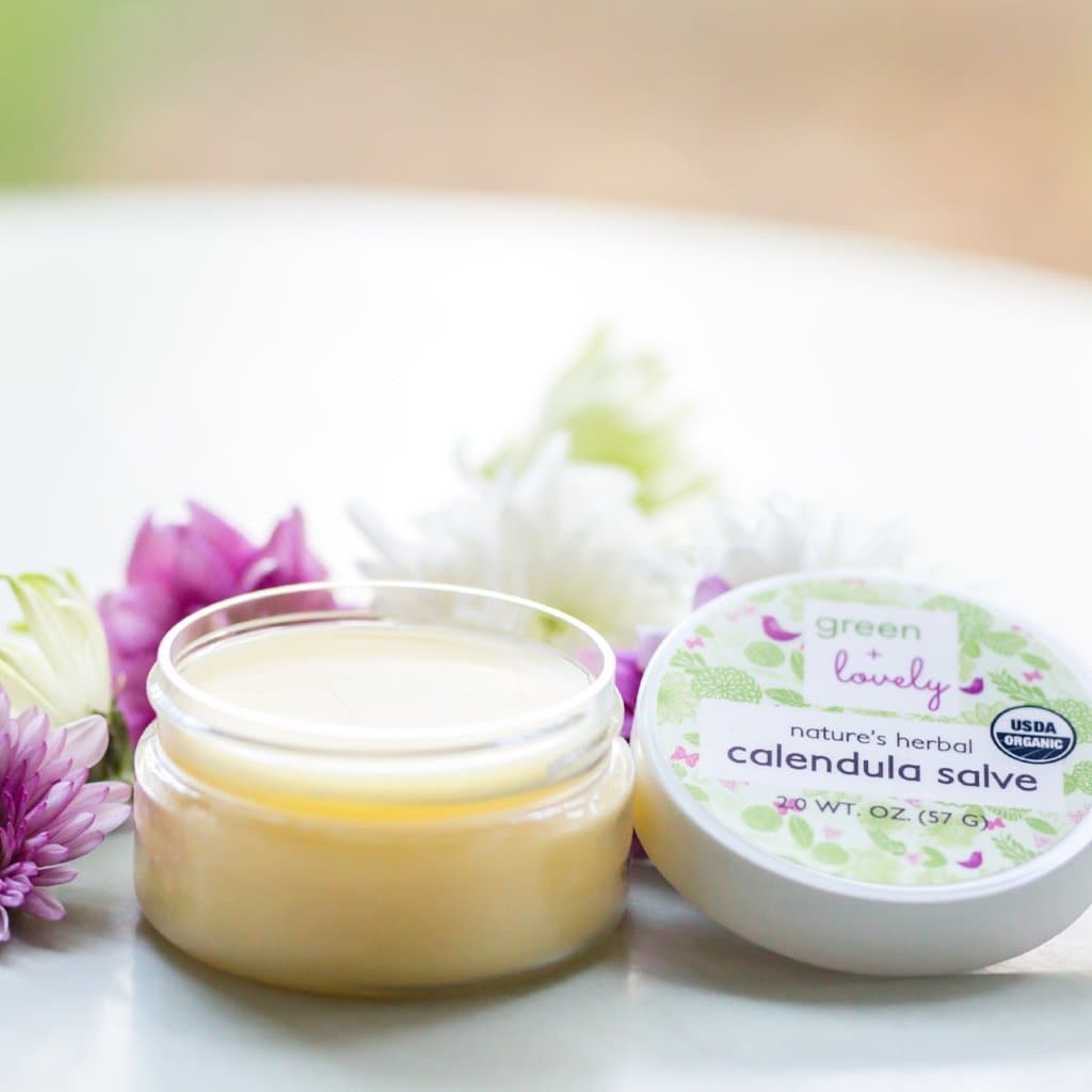 Bálsamo de caléndula y lavanda de Nature's Herbal - Crema para el eccema - Crema multiusos para la piel, 2 oz