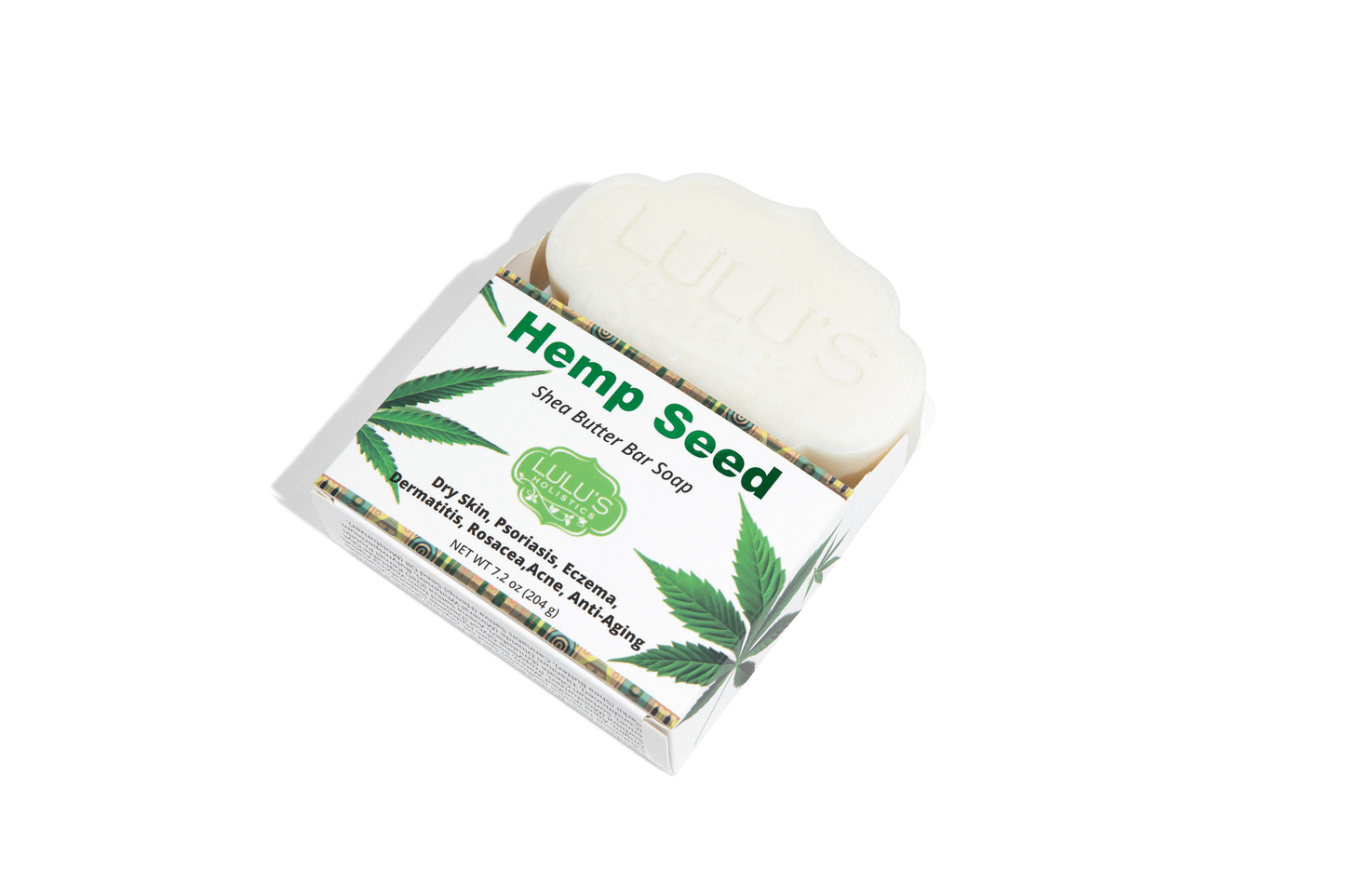 Hemp Seed & Shea Butter Bar Soap — Deep Hydration for Dry Skin and Eczema