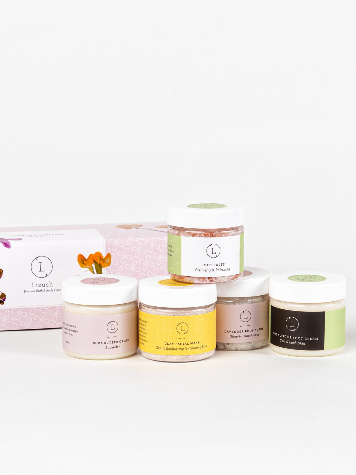 Set de rutina de spa de lujo para todo el cuerpo en casa: el regalo perfecto para ti.