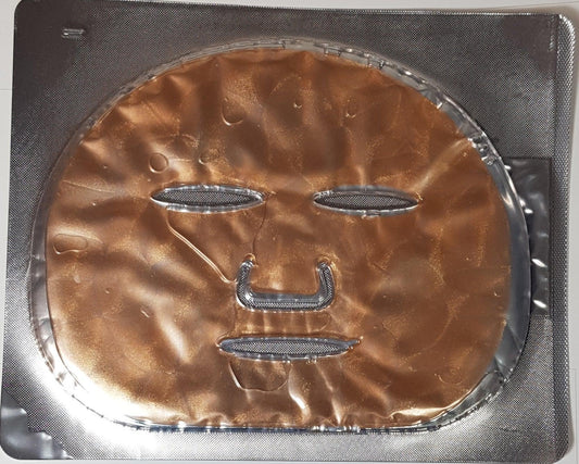 123 READY HONEY & COPPER HYDRATING GEL FACE MASK 1PC