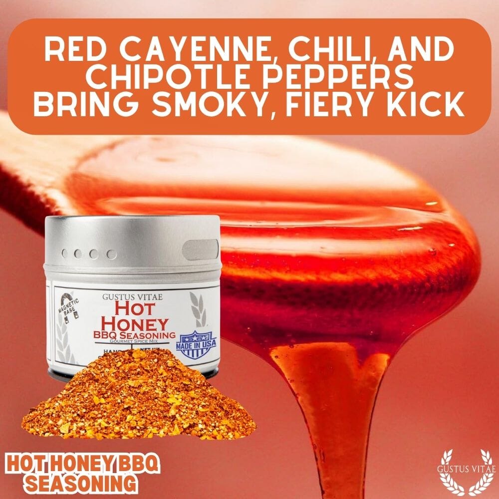 Condimento para barbacoa con miel picante