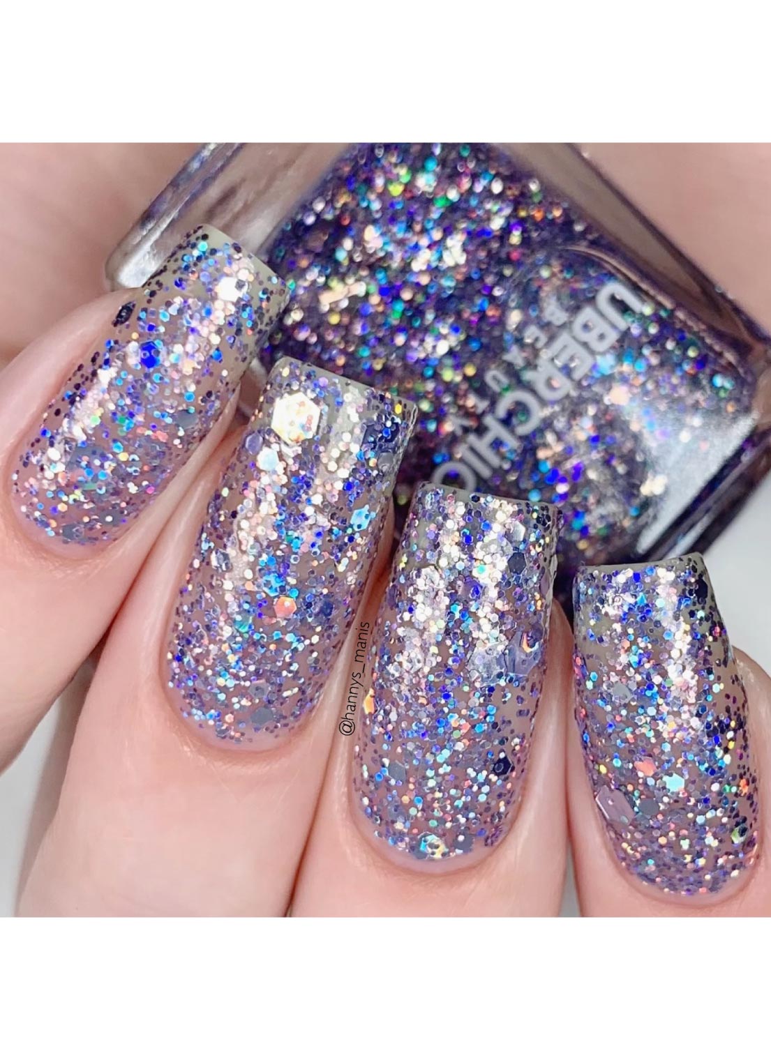 Holo Snowflakes - Holographic Polish