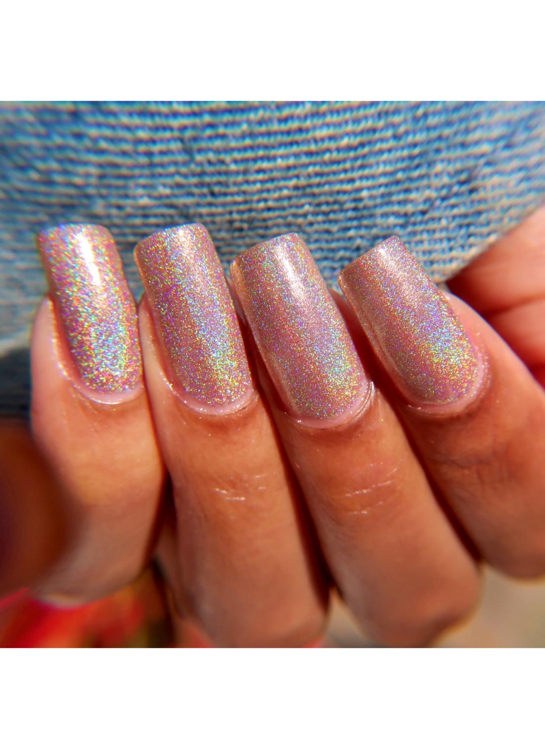 It's Pumpkin Spice Season - Holographic Polish
