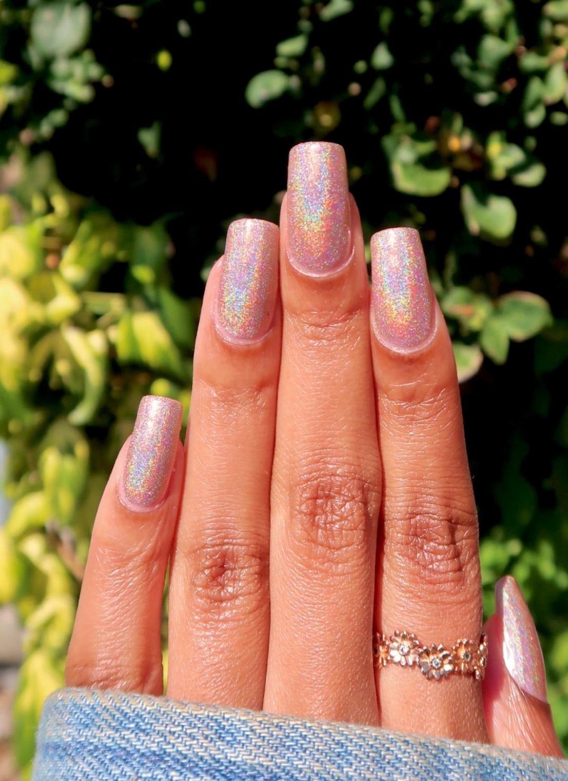 It's Pumpkin Spice Season - Holographic Polish
