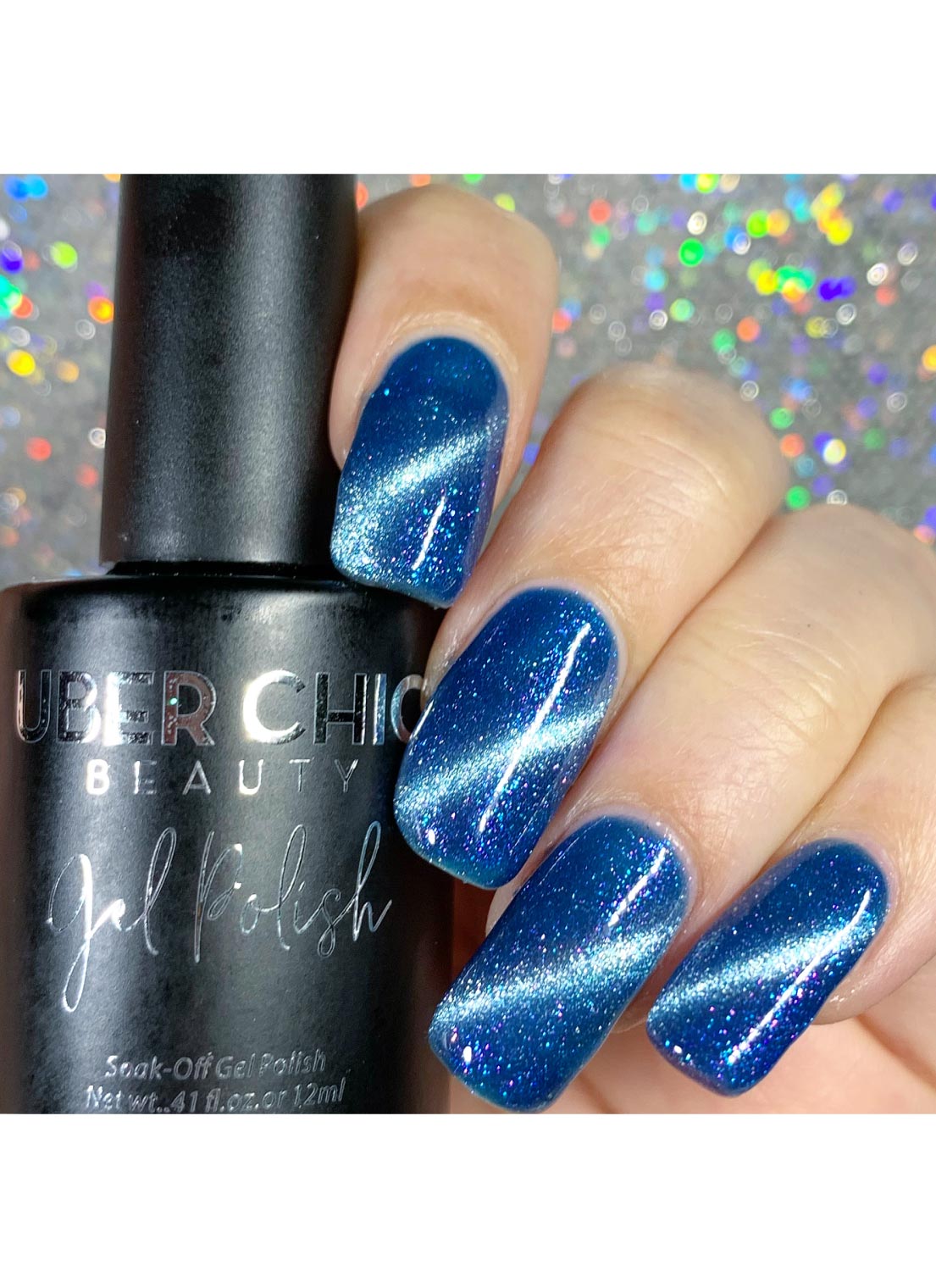 Calm Before The Storm - Cats Eye Iridescent Gel Polish