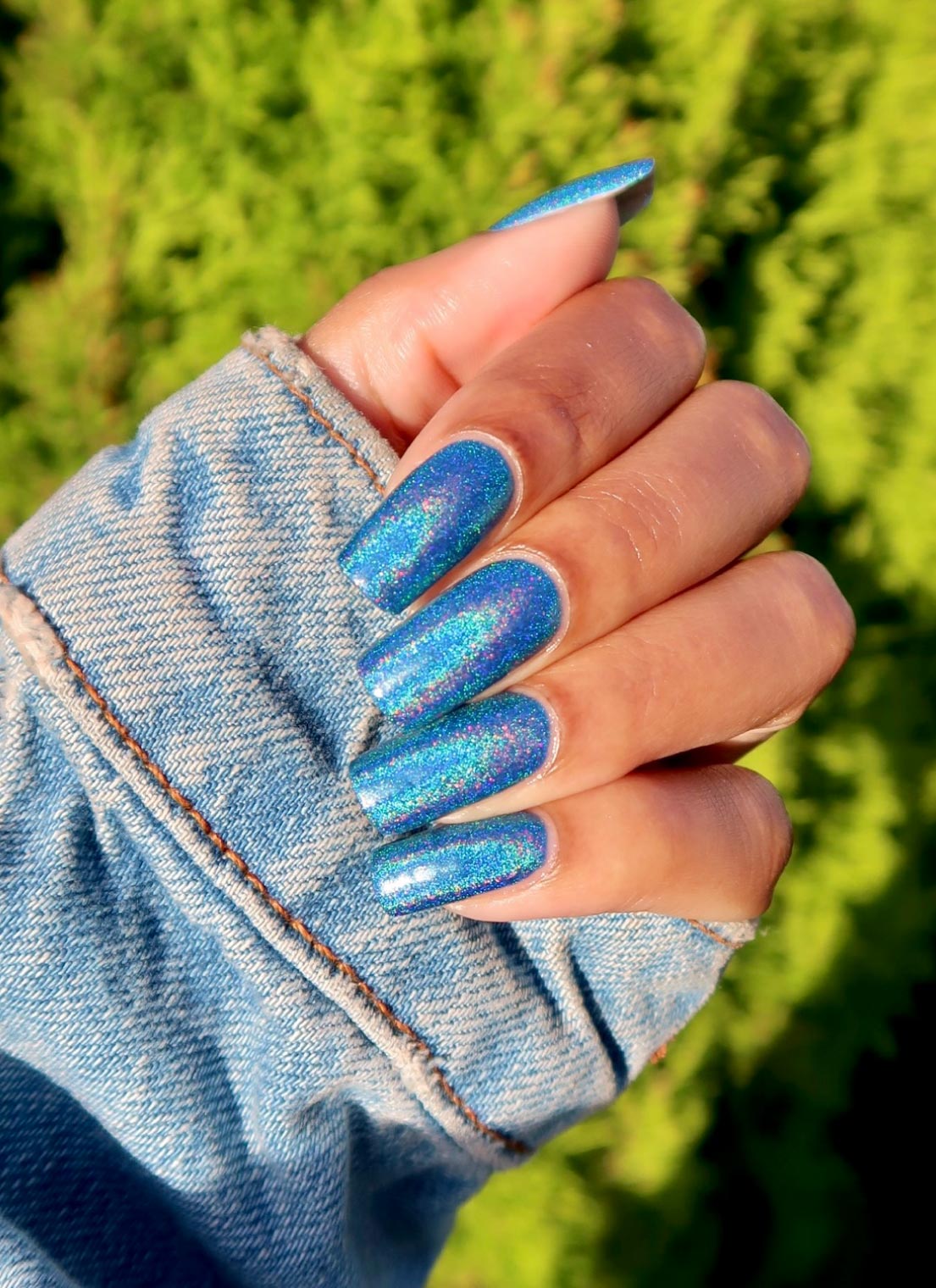 Teal We Meet Again - Holographic Polish
