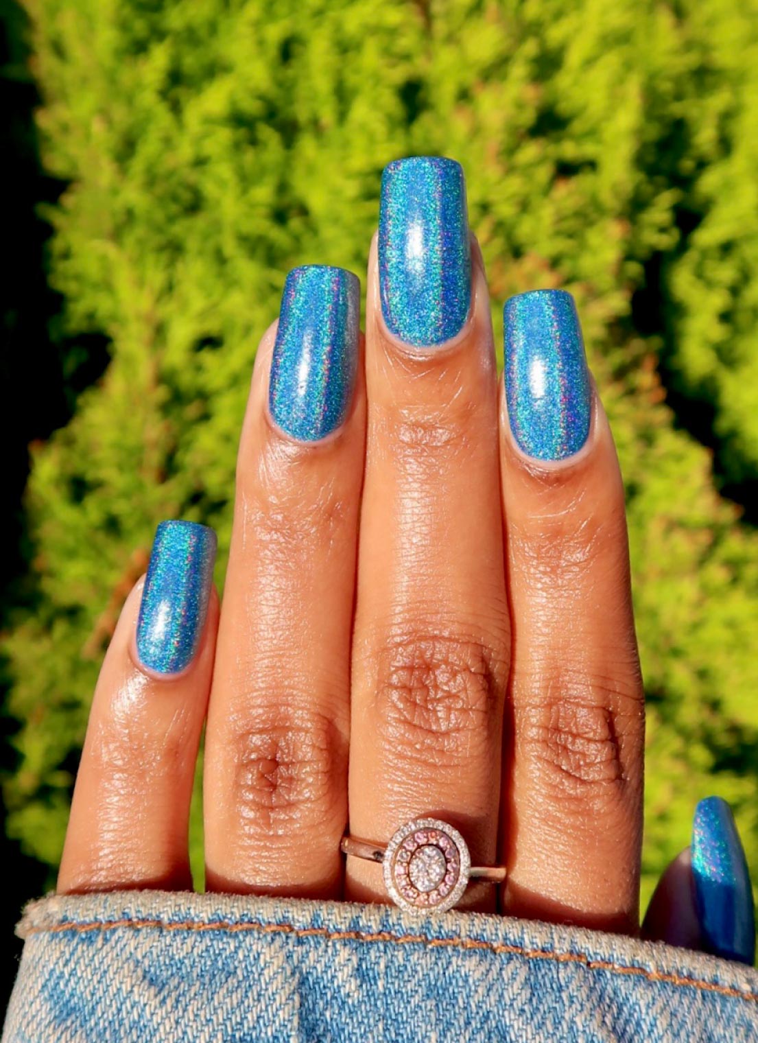 Turquoise, on se retrouve - Vernis holographique