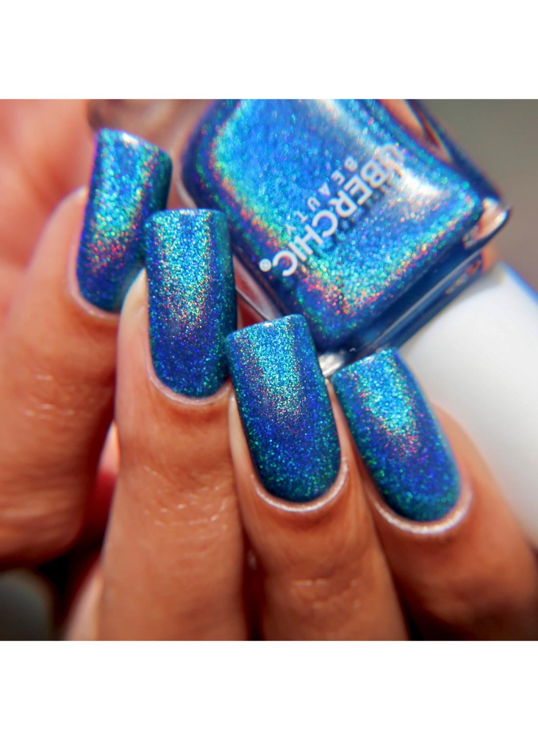 Turquoise, on se retrouve - Vernis holographique