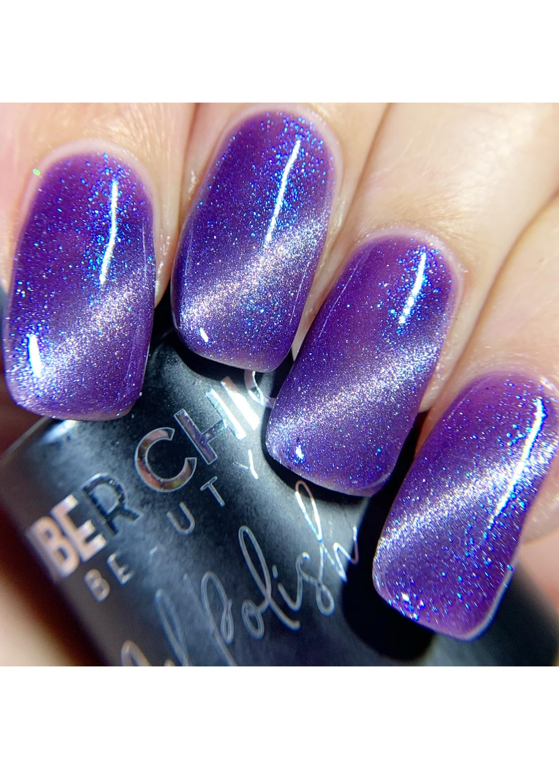Galactic Night - Cats Eye Iridescent Gel Polish