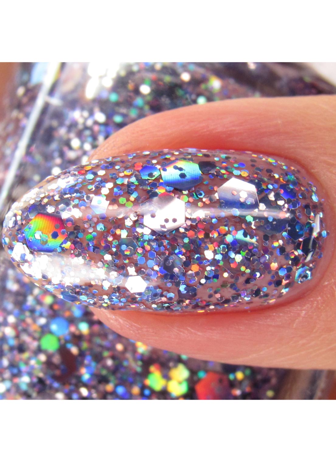 Holo Snowflakes - Holographic Polish