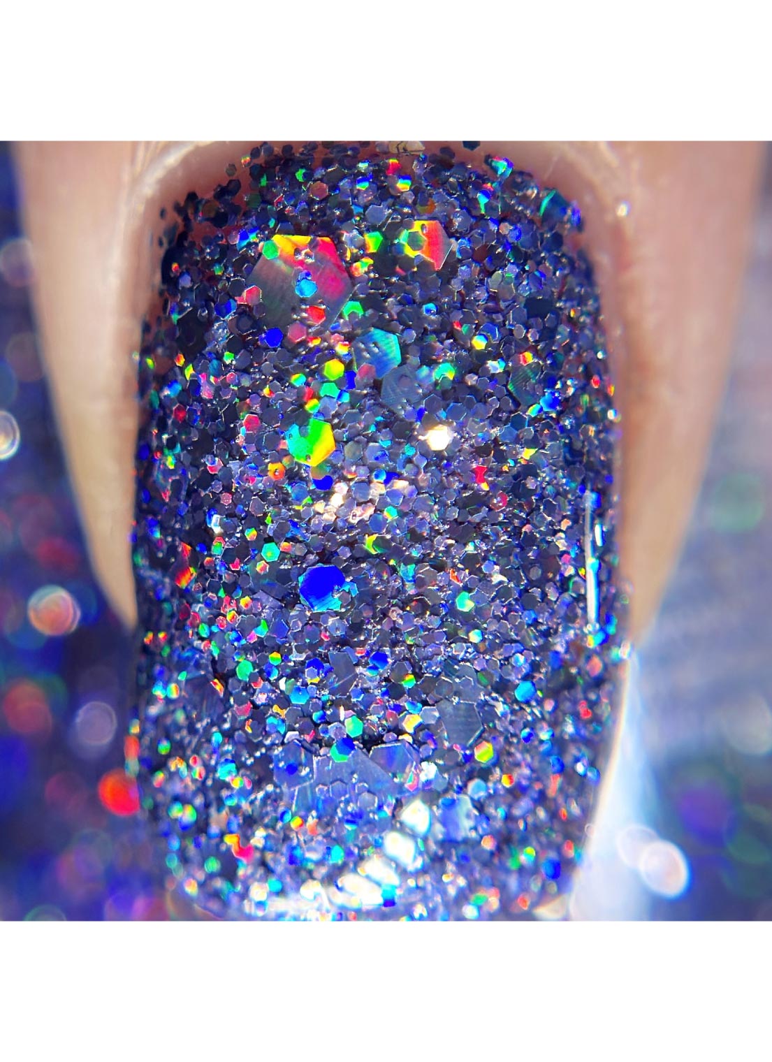 Holo Snowflakes - Holographic Polish