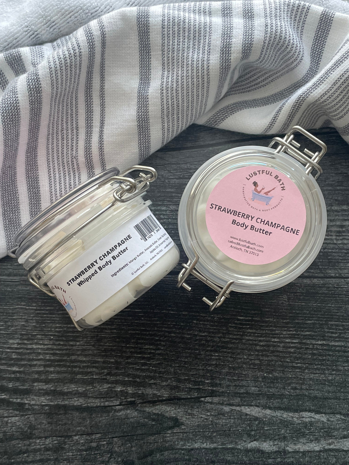 STRAWBERRY CHAMPAGNE BODY BUTTER