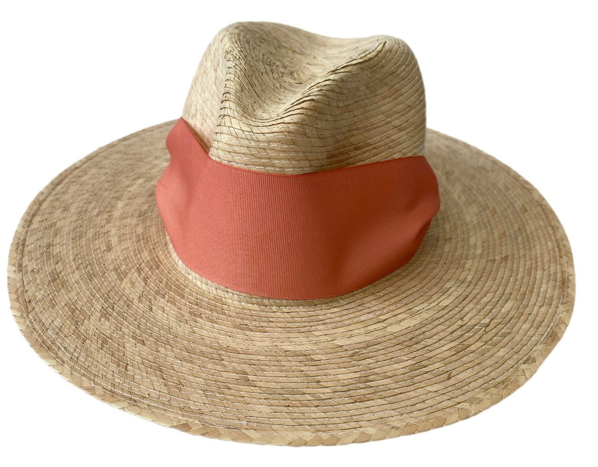 Coral Grosgrain Ribbon - Wide & Short