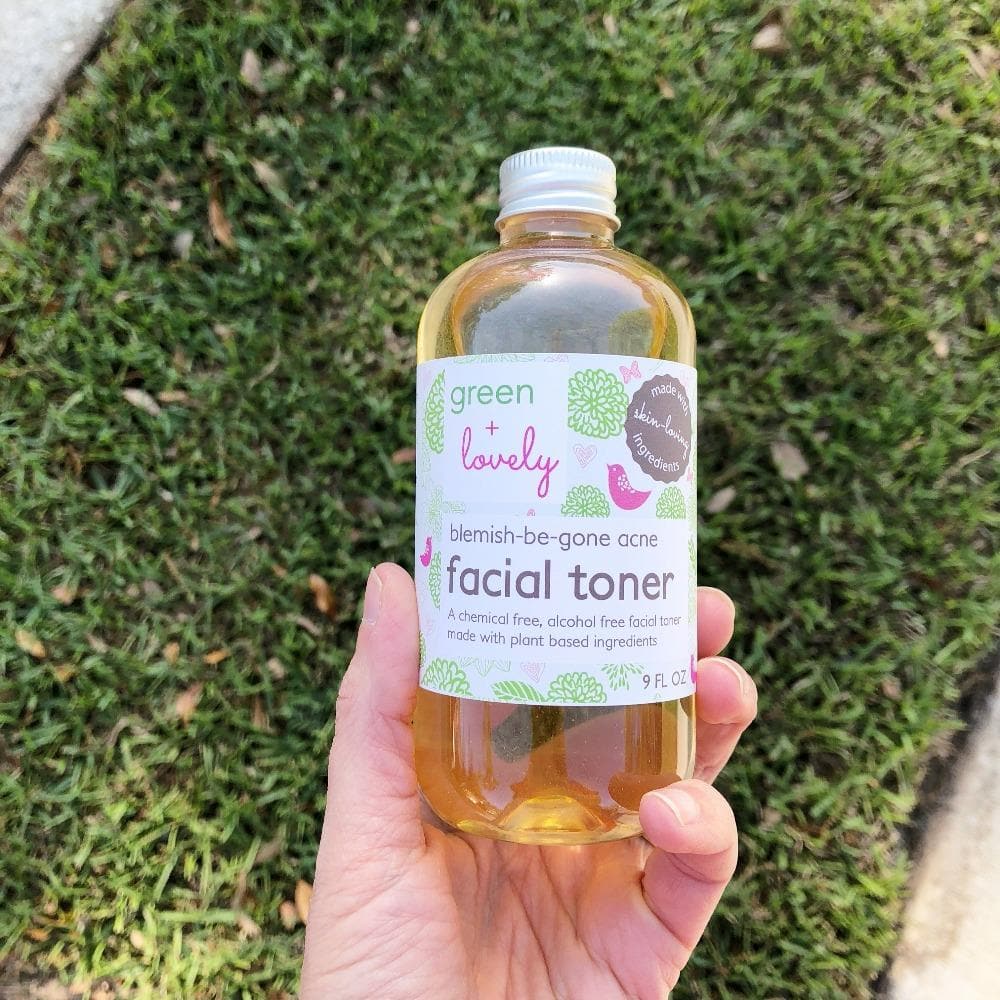 Blemish Be Gone Acne Facial Toner - All Natural Acne Fighting Toner - 8 oz