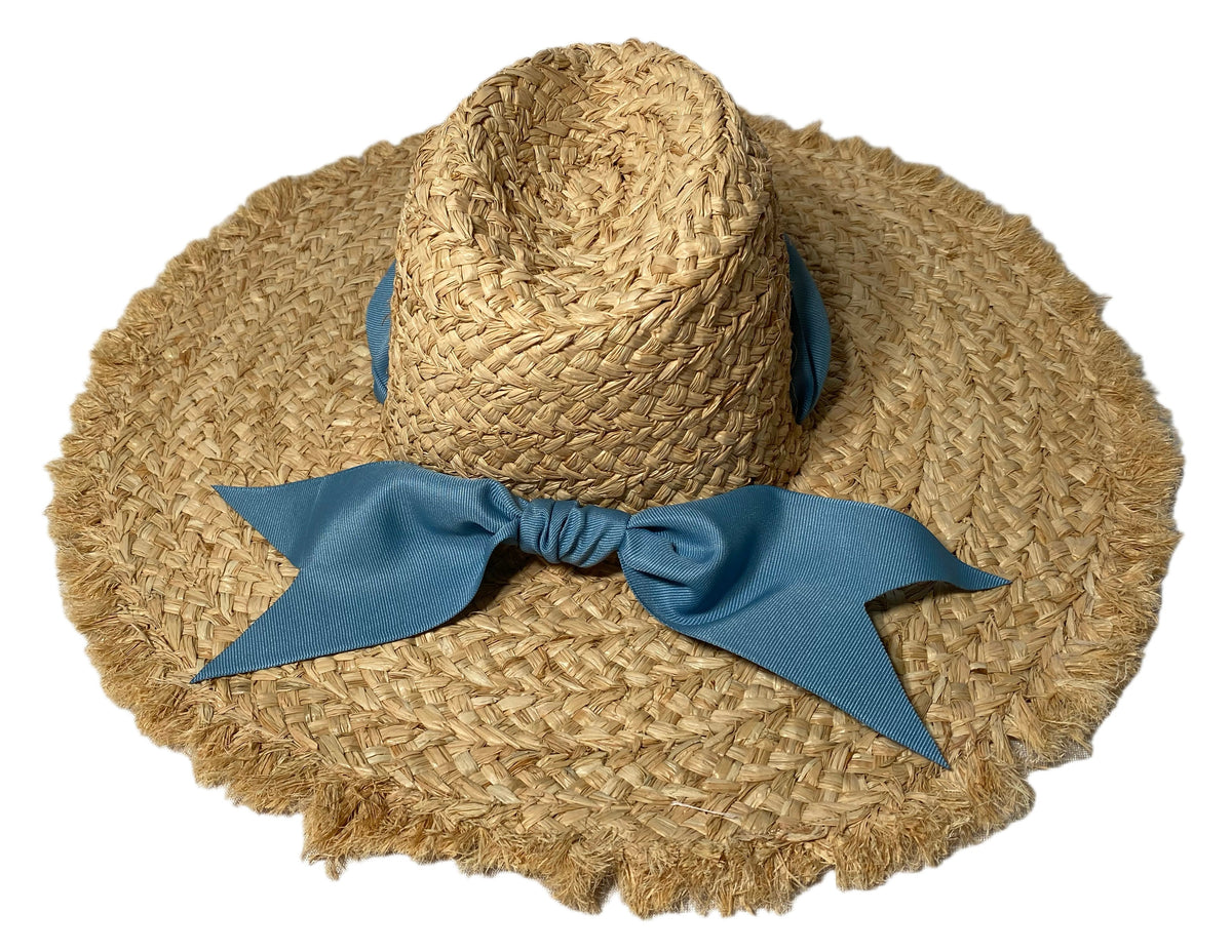 French Blue Grosgrain Ribbon - Wide & Short