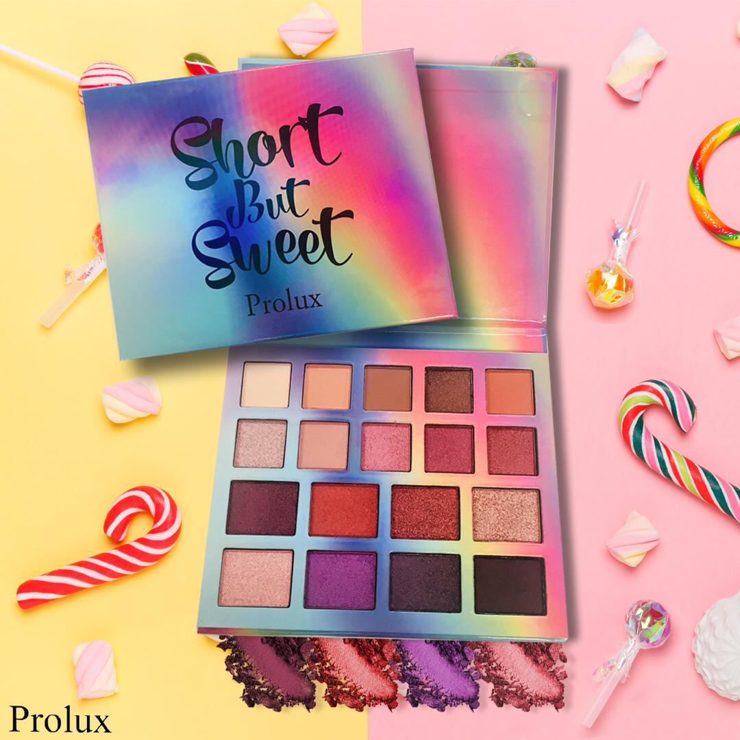 Paleta de sombras de ojos corta pero dulce