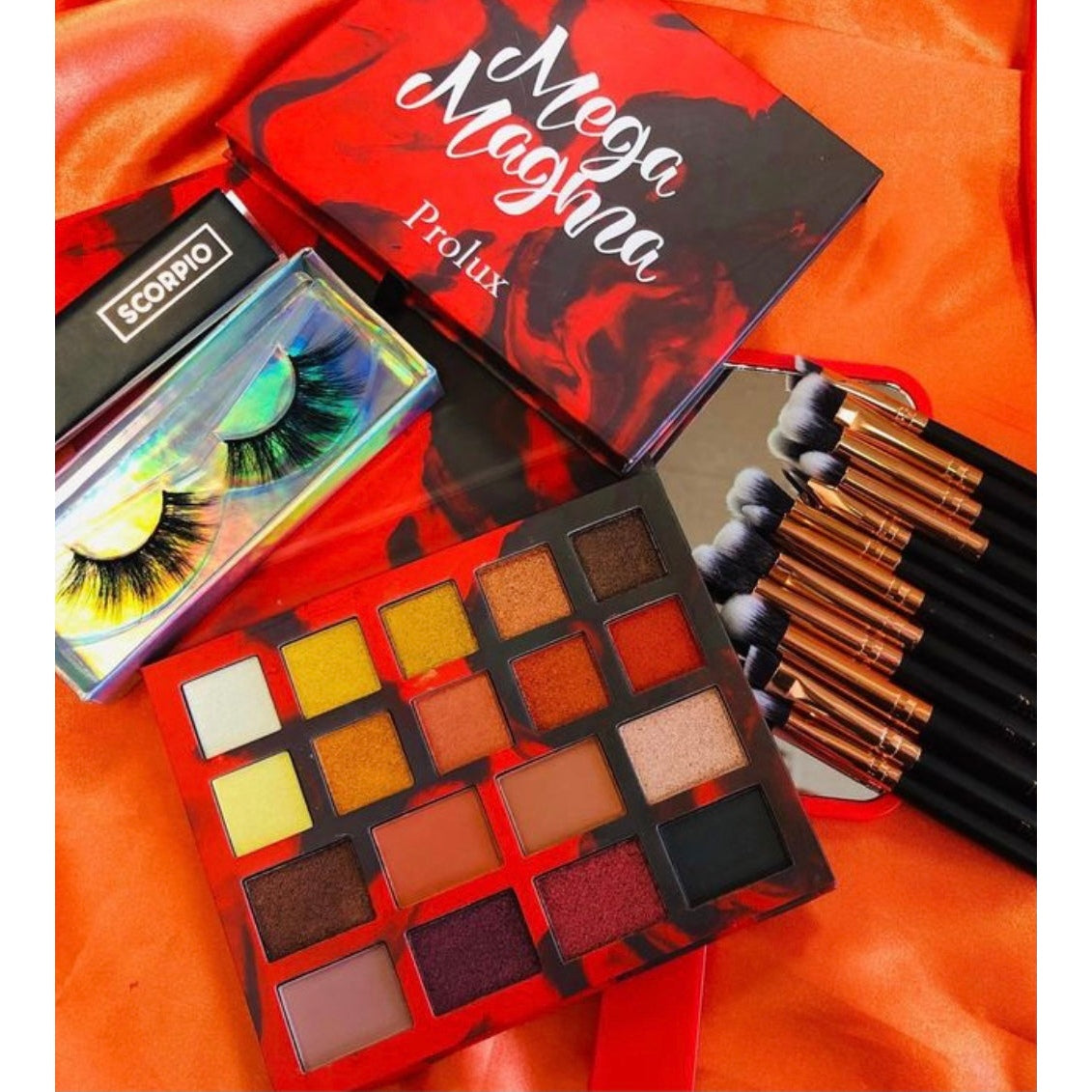 Juego de 12 pinceles de maquillaje de ojos de lujo