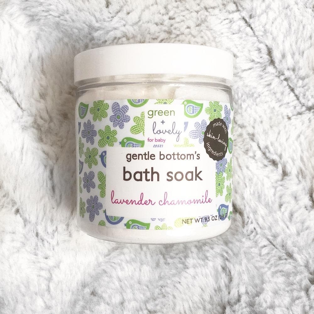Baño relajante de lavanda para bebés - Enriquecido con aloe