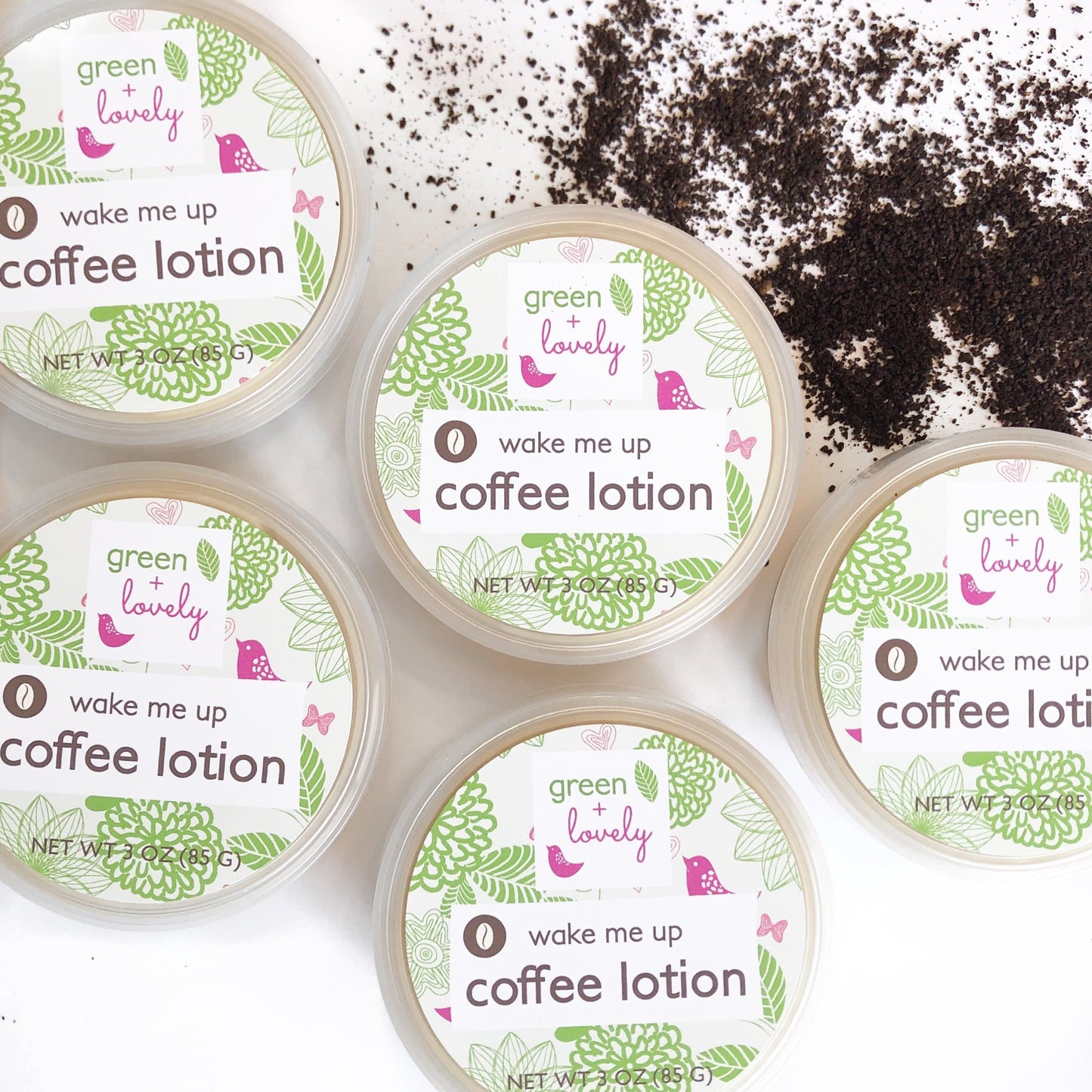 Wake Me Up Coffee Lotion /// Under Eye Cream + Body Lotion