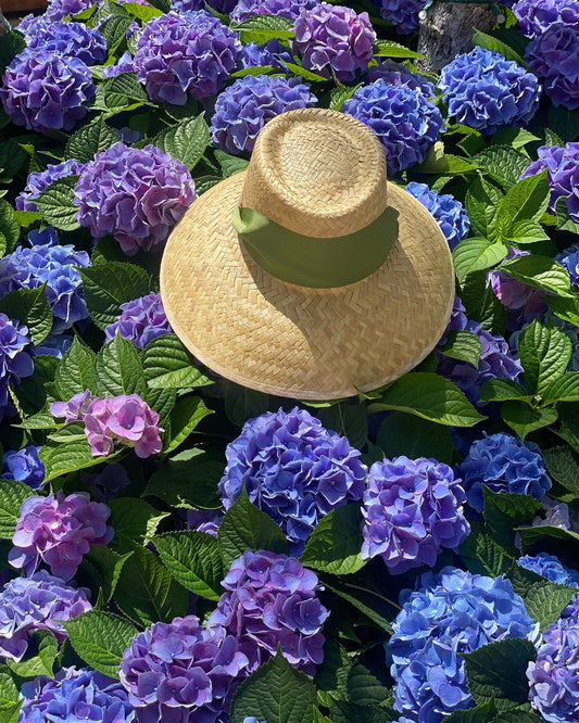 Olive Green Wide & Short Grosgrain