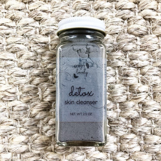 Detox Microdermabrasion Skin Cleanser /// Dry Charcoal Cleanser