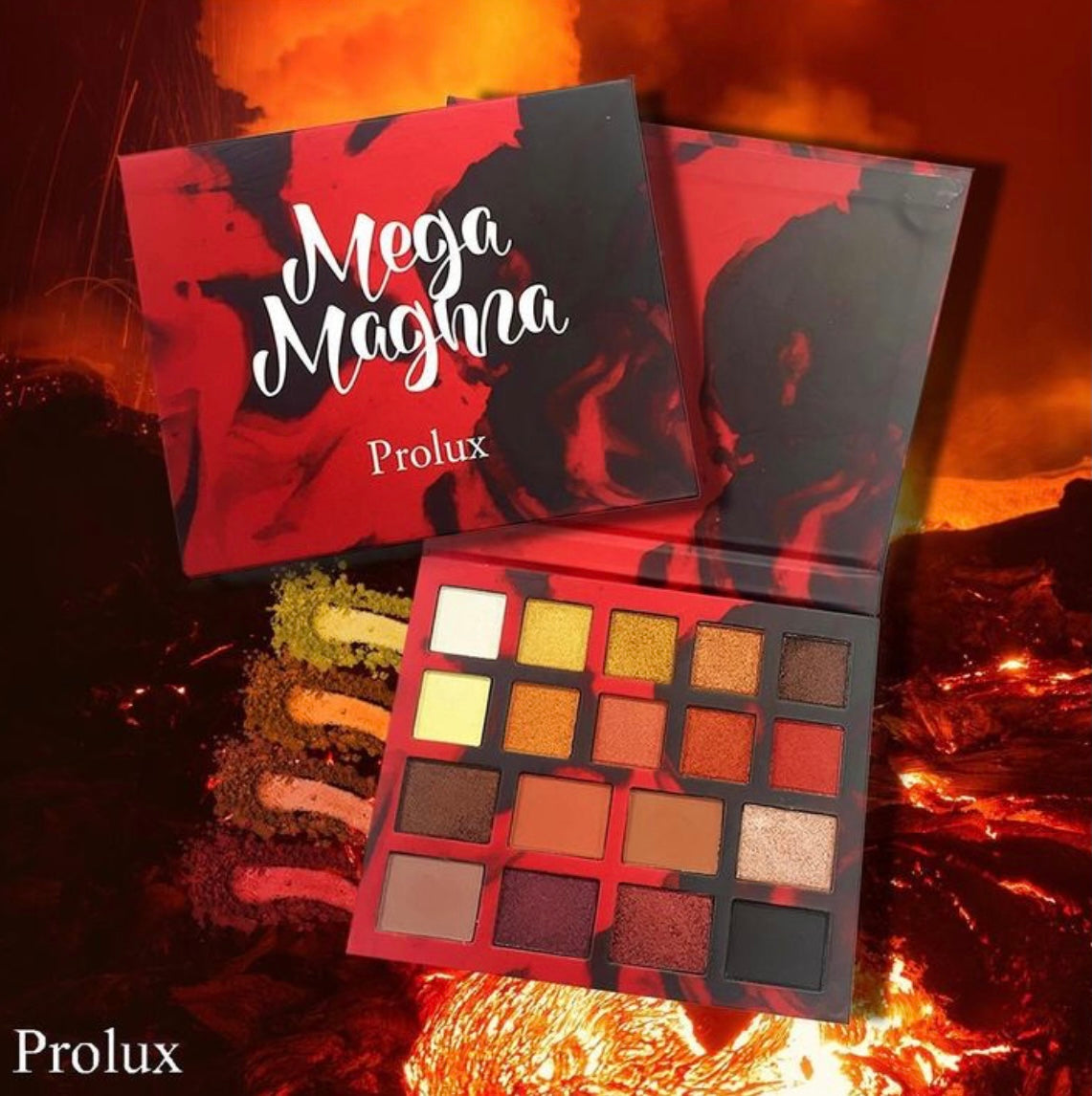 Paleta de sombras de ojos Mega Magma