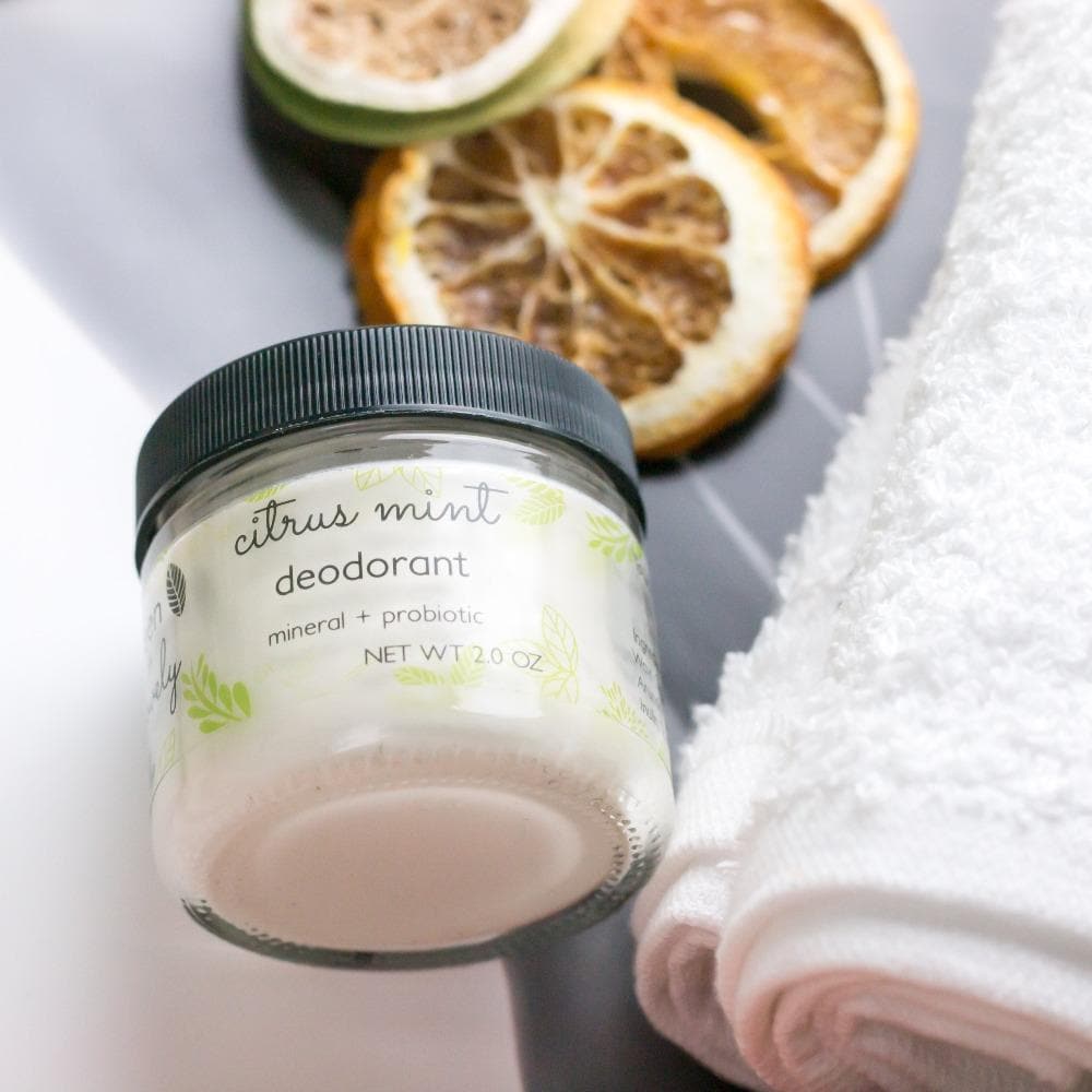 DESODORANTE Menta Cítrica - Mineral + Probiótico - Vegano