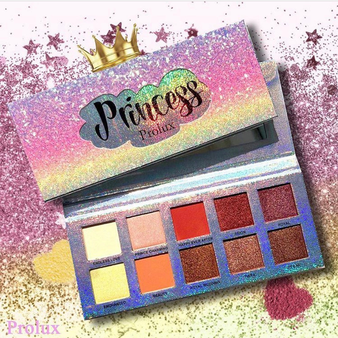 Paleta de sombras de ojos Prolux Princess