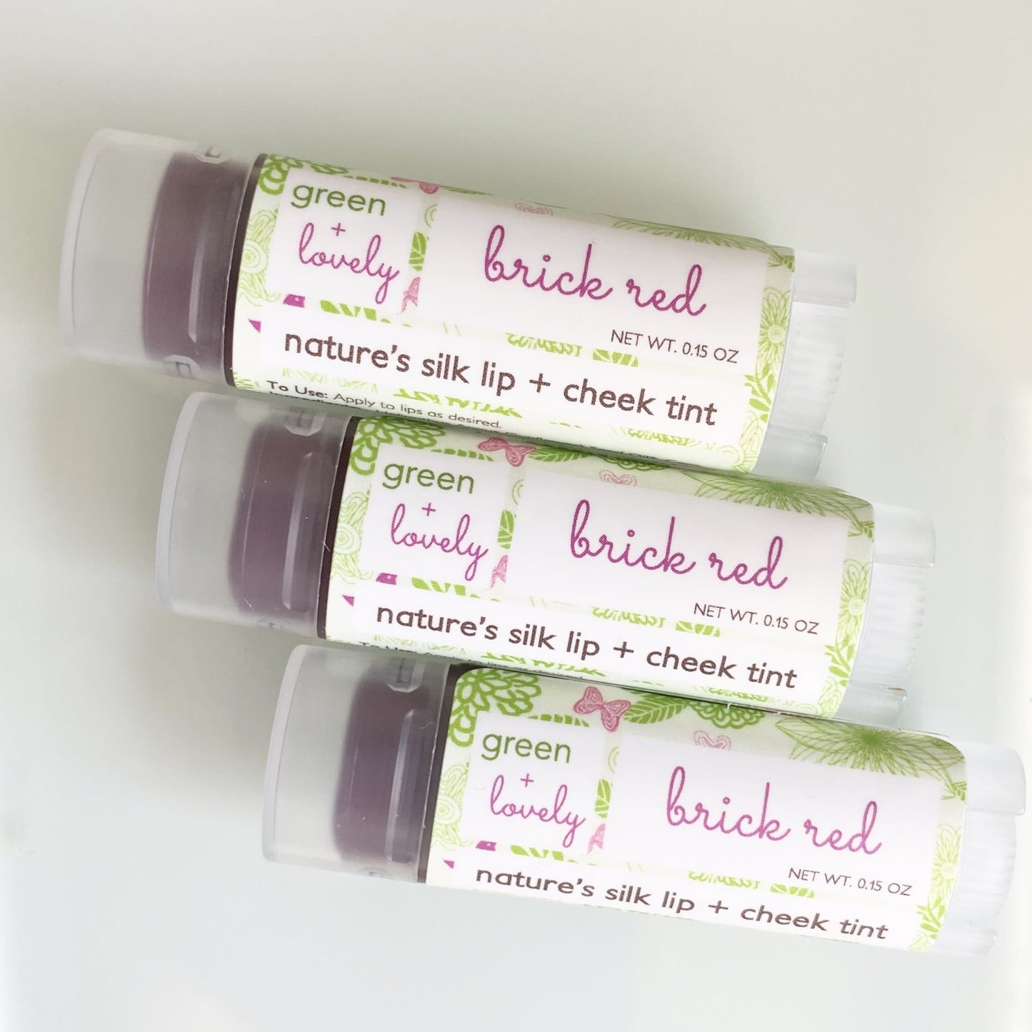 Red Cheek + Lip Tint - Organic Make Up Cosmetics - Beauty Gift