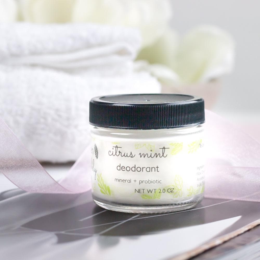 DESODORANTE Menta Cítrica - Mineral + Probiótico - Vegano