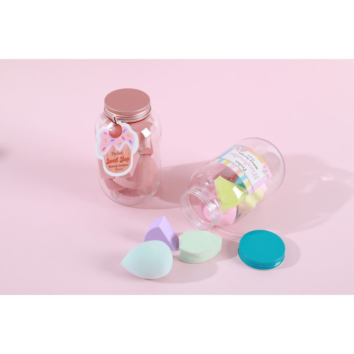 Juego de 10 esponjas de maquillaje Sweet Shop