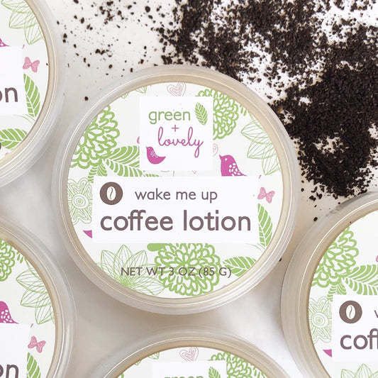 Wake Me Up Coffee Lotion /// Under Eye Cream + Body Lotion